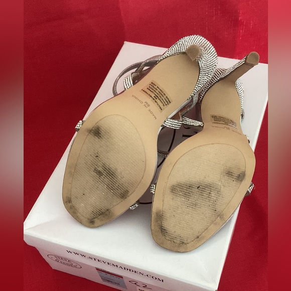 Steve Madden Nectur-R Rhinestone Heels - Picture 3 of 4